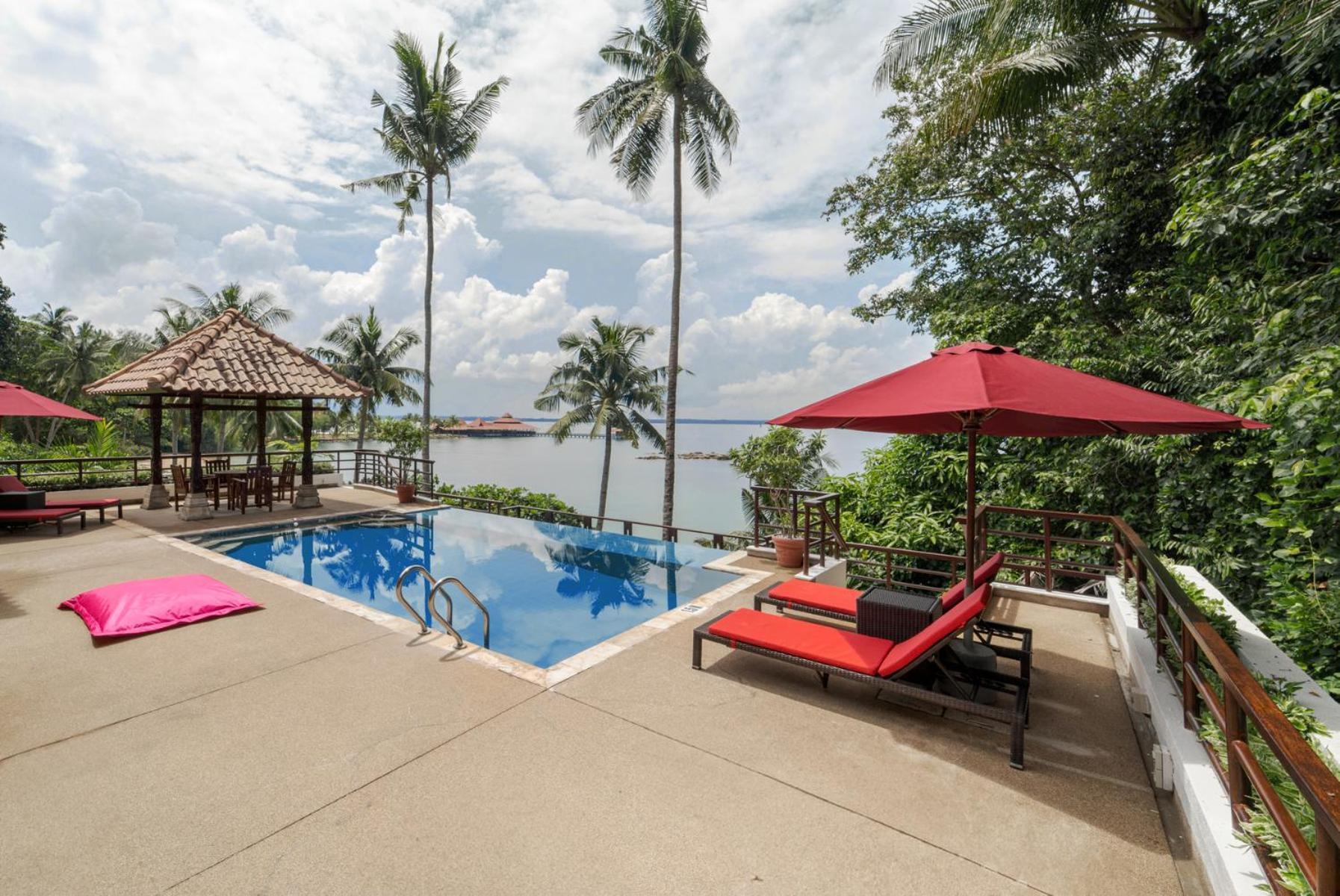 Indra Maya Pool Villas Lagoi Bagian luar foto